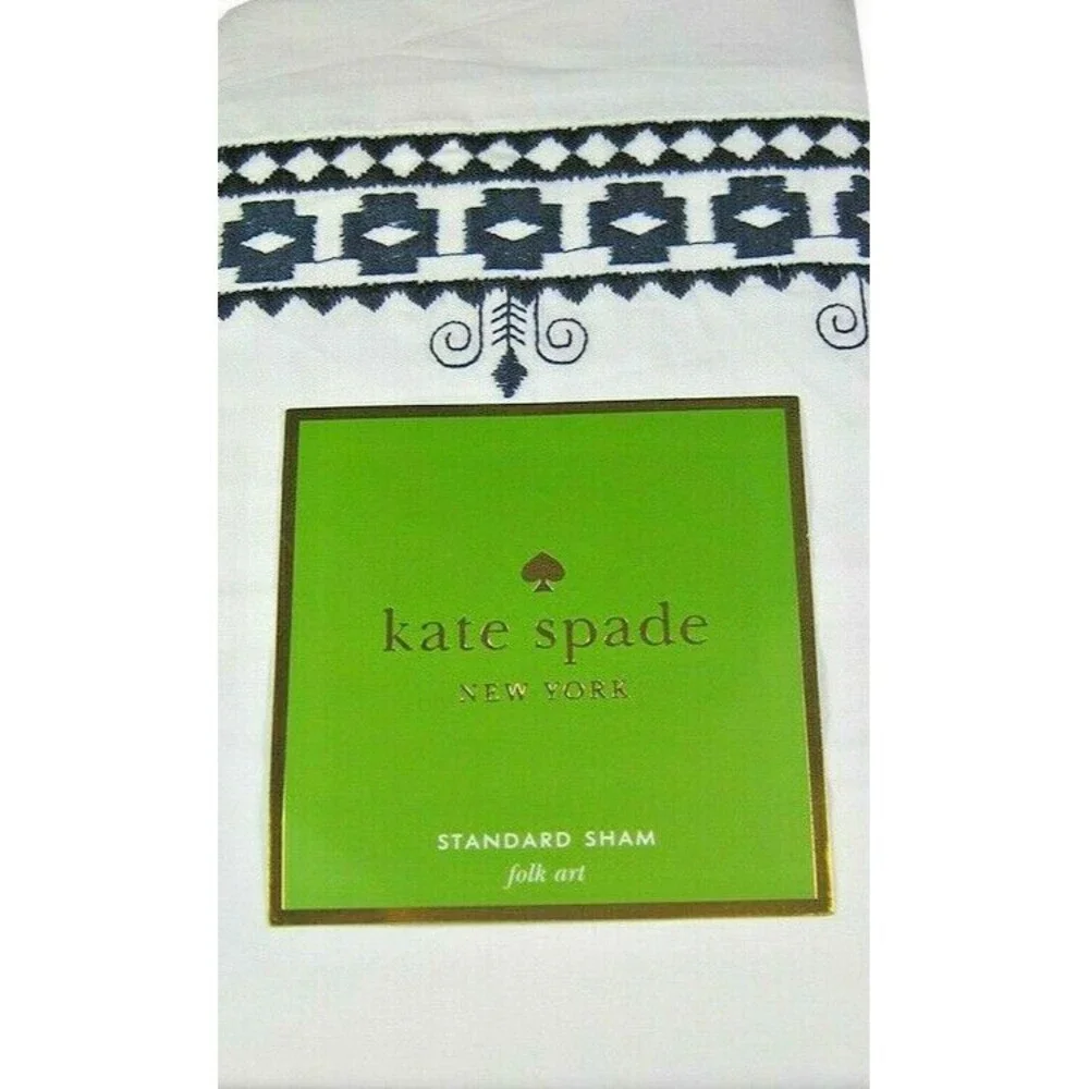 Kate Spade Folk Art Standard Pillow Sham 21x27